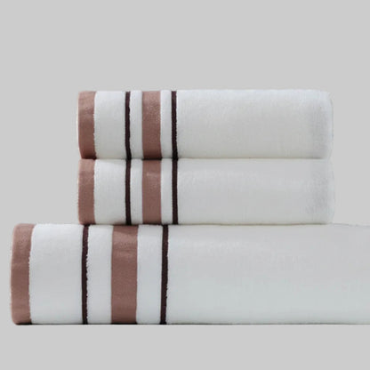 Plush Cotton Bath Towel Set – Ultra-Soft Absorbent Bathroom Towels for Home, Guest Bath, Shower & Spa – Classic Everyday Comfort