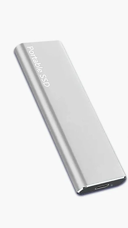 4TB USB-C External Hard Drive Slim Portable Storage Device for Mac PC Windows Laptop Desktop Backup Photos Videos Documents Files