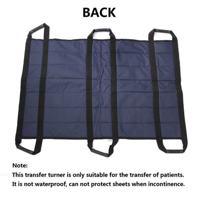 Cushioned Mobility Aid for Bedroom Repositioning & Caregiver Assistance with Secure Grip Handles | Senior Transfer Helper for In-Bed Movemen