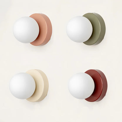 G9 Wall Sconce Glass Shade Indoor Fixture Bedroom Hallway Living Room Contemporary Nordic Style Flush Mount Accent Light For Modern Homes