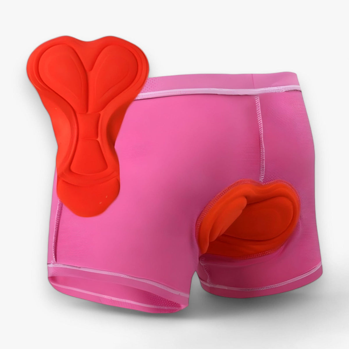 Shorts de ciclismo acolchados | Pantalones cortos para bicicleta con gel 5D y tejido elástico transpirable | Shorts de ciclismo cómodos para hombres y mujeres