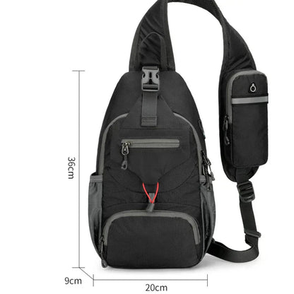 SecurePack | Anti-Theft Waterproof Shoulder Backpack with RFID Protection | Lightweight Travel Bag for Safety and Organization