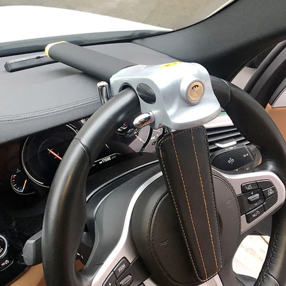Car Steering Wheel Lock for Trucks and SUVs, Vehicle Steering Lock with Three Direction Design, Car Anti Theft Device