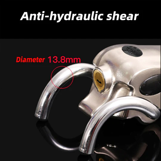 Secure Lock | Car Steering Wheel Lock with Three-Direction Design | Durable Anti-Theft Solution for Vehicle Protection