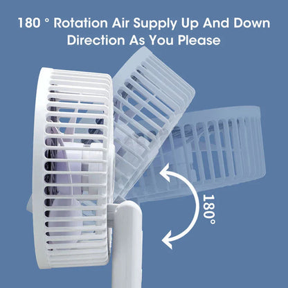 Versatile 4-in-1 Portable Fan with Adjustable Speeds & Quiet Operation for Ultimate Comfort