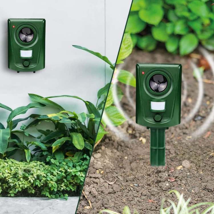 Sentry Ultrasonic Cat Repellent - Outdoor Waterproof, Motion Activated