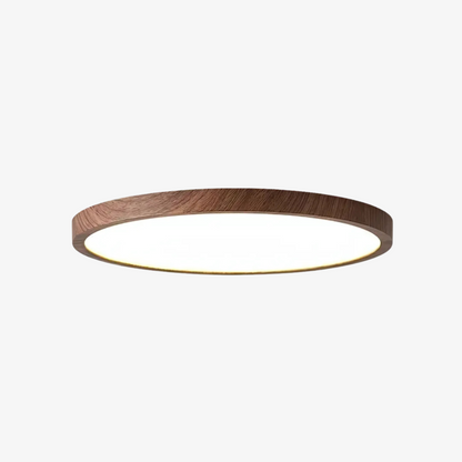 Serene Light | Ultra-Thin Flush Mount with Japandi-Inspired Design | Soft Ambient Illumination for Modern Spaces
