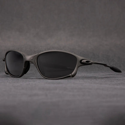 Polarized Sport Sunglasses with Red Mirror Lenses - Lightweight Aluminum Frame for Driving, Cycling & Outdoor Activities