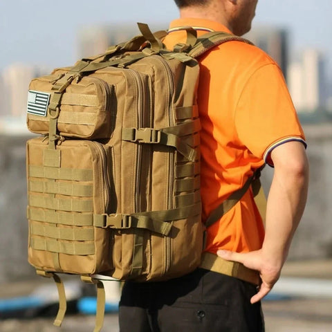 AdventurePack | Waterproof Tactical Backpack with 50L Capacity | Durable Design for Outdoor Enthusiasts