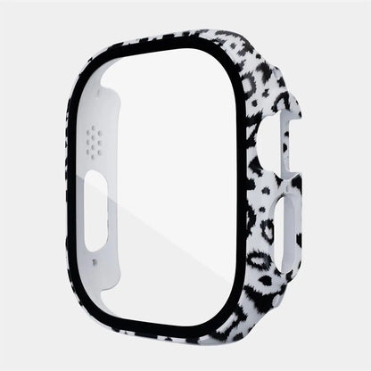 Protective Shell with Tempered Glass Screen Guard for 49mm Apple Watch Ultra Series – Full-Body Snap-On Design