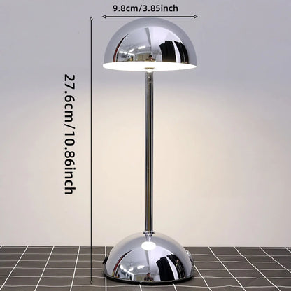 LED Touch Table Lamp with USB Rechargeable Battery and 3 Lighting Colors