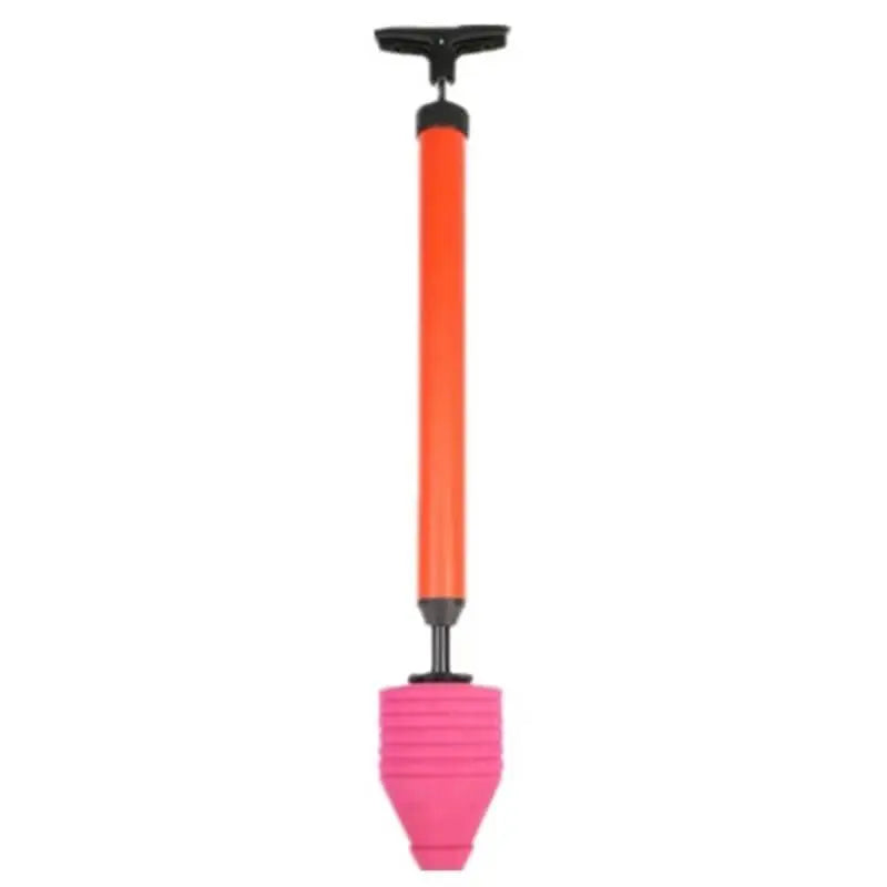 Air-Powered Drain Blaster for Clogged Toilets – ABS Construction Ergonomic Handle Mess-Free Unclogging Tool 0-8 PSI Pressure System