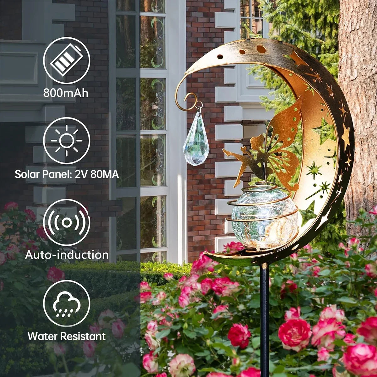 Moon Fairy Solar Light