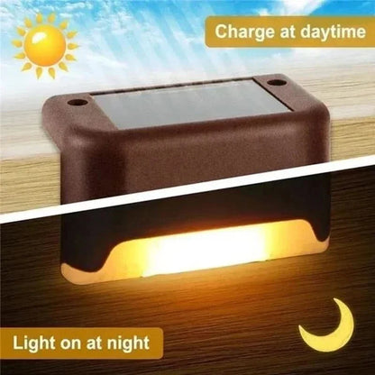 SOLARLIVA – Outdoor Solar LED Step Lights for Garden Decor