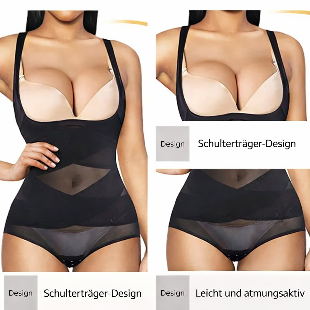 Women's Seamless Body Shaper | Tummy Control Bodysuit | Smoothing Shapewear for All-Day Comfort