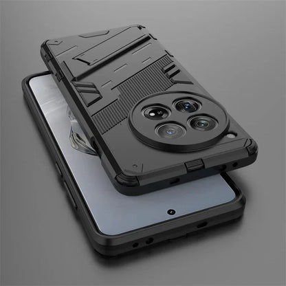 Reinforced Phone Case with Built-In Stand for OnePlus 15 13 12 11 10 Nord – Drop Protection Kickstand Cover Heavy Duty Shield