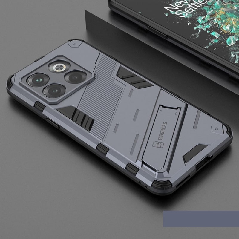 Reinforced Phone Case with Built-In Stand for OnePlus 15 13 12 11 10 Nord – Drop Protection Kickstand Cover Heavy Duty Shield