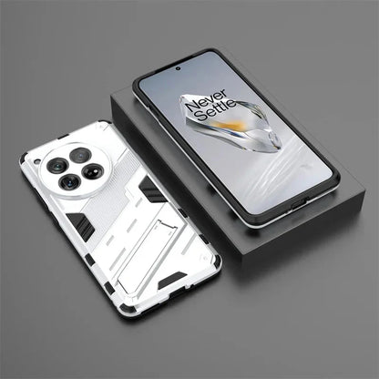 Reinforced Phone Case with Built-In Stand for OnePlus 15 13 12 11 10 Nord – Drop Protection Kickstand Cover Heavy Duty Shield