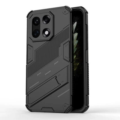 Reinforced Phone Case with Built-In Stand for OnePlus 15 13 12 11 10 Nord – Drop Protection Kickstand Cover Heavy Duty Shield
