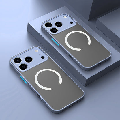 Magnetic Silicone iPhone Case with Raised Edge Protection & Wireless Charging – All Models 12 to 17