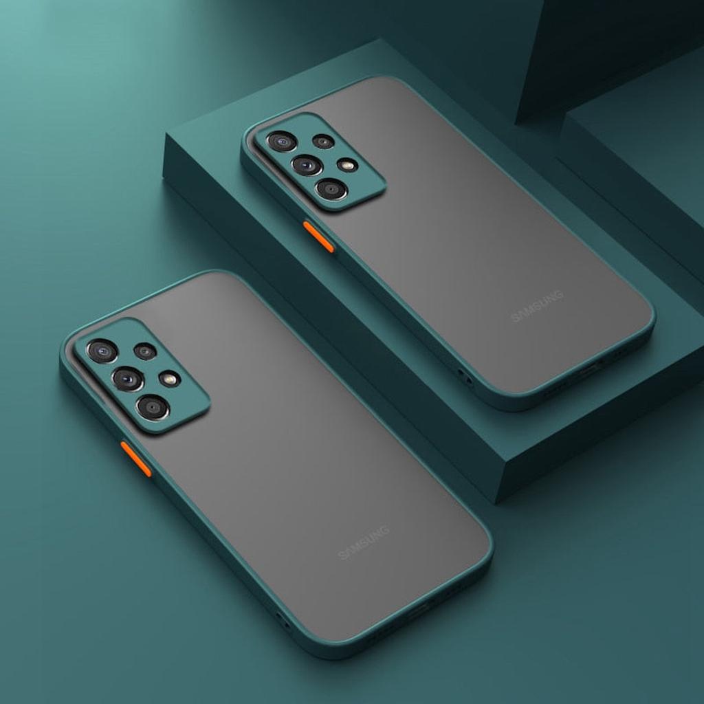 Protective Silicone Case for Samsung Galaxy S21-S26 Series – Anti-Fingerprint Matte Finish with Raised Edges – Compatible with S21, S22