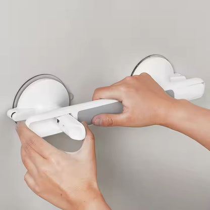 Bathroom Safety Grab Bar with Suction Grip – Non-Slip Support Handle for Shower, Bath & Toilet – No-Drill Installation