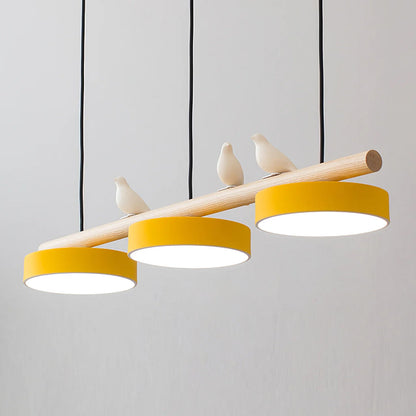 SiennaGlow | Charming Elegant Glass Bird Pendant Light Fixture