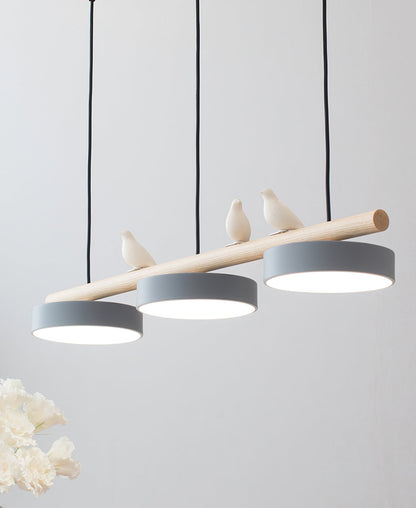 SiennaGlow | Charming Elegant Glass Bird Pendant Light Fixture