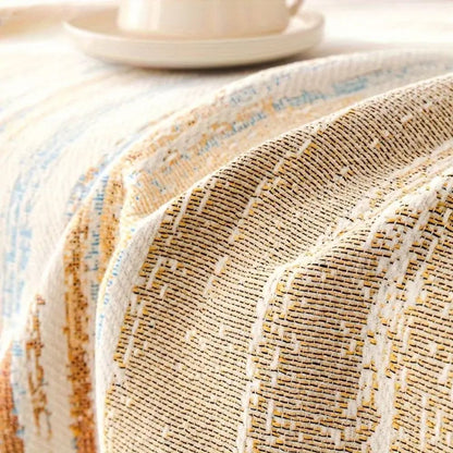 Sierra Sofa Cover - Premium Chenille, Color Striped Design