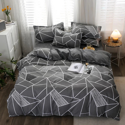 Silky Soft Bed Cover Set with Pillowcases – Elegant Design for Modern Bedrooms