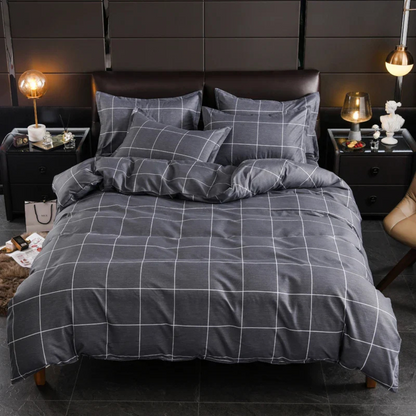 Silky Soft Bed Cover Set with Pillowcases – Elegant Design for Modern Bedrooms