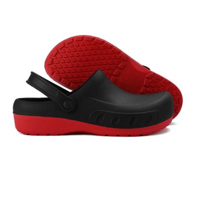 Professional Kitchen Clogs – Non-Slip Work Shoes for Chefs, Cooks & Food Service – Oil-Resistant Rubber Sole, Arch Support, Waterproof