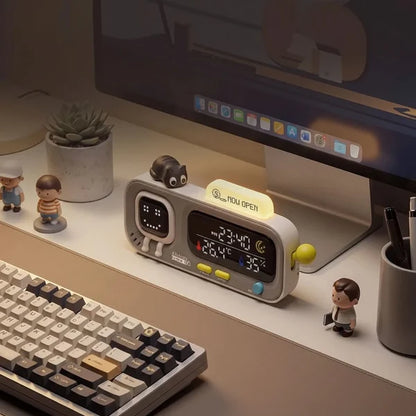 CLIMALIVA – Smart Desktop Clock with Temperature & Humidity Display