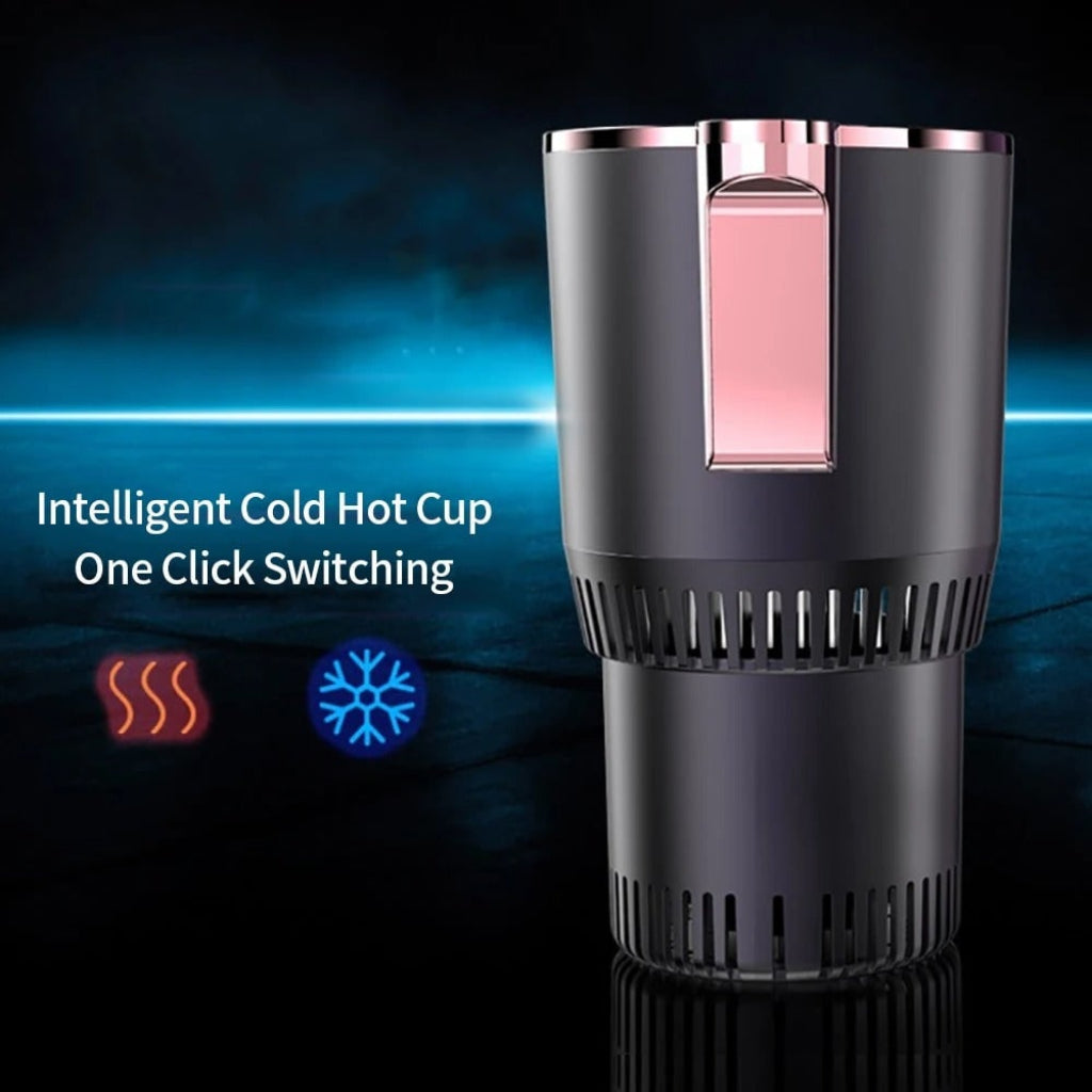 Smart Portable Heated Cup | Beverage Cooler with Dual Temperature Control | Ideal for On-the-Go Enjoyment