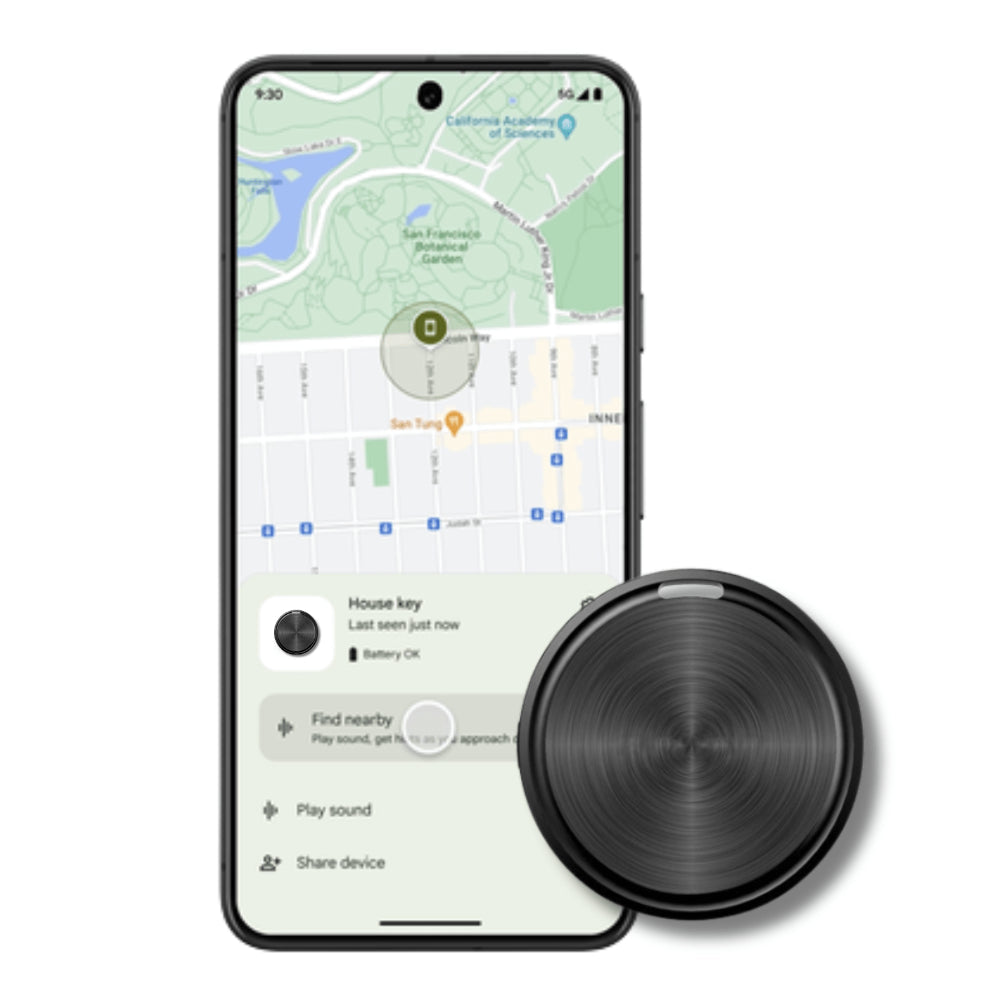 Smart Tracker Locator | Bluetooth Device for Keys & Pets with Real-Time Alerts | Compact Design for Easy Tracking