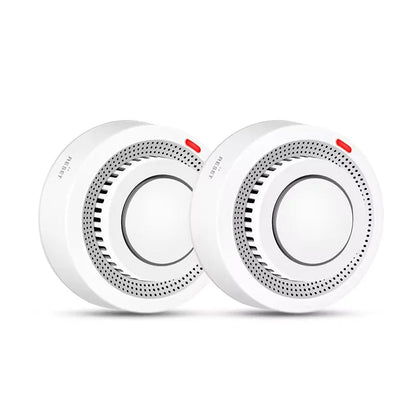 Battery Smoke Detector with Loud Alarm, Smart WiFi Smoke Alarm and Heat Detector, Fire Detector for Bedroom and Kitchen