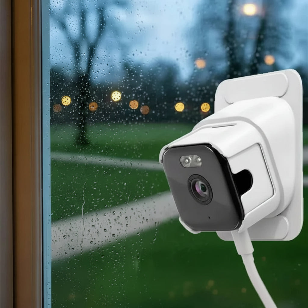 Smart Window Camera | 2K Surveillance with Enhanced Night Vision | Real-Time Alerts for Home Security