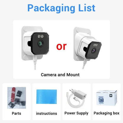 Smart Window Camera | 2K Surveillance with Enhanced Night Vision | Real-Time Alerts for Home Security