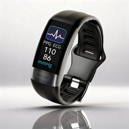 Reloj inteligente de monitoreo de salud con ECG, presión arterial y seguimiento del sueño
