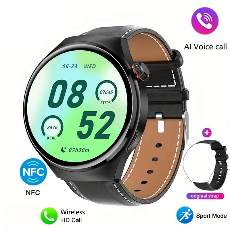 Reloj inteligente NFC para hombre | Control de la salud | Resistente al agua
