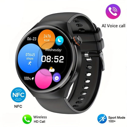 Reloj inteligente NFC para hombre | Control de la salud | Resistente al agua