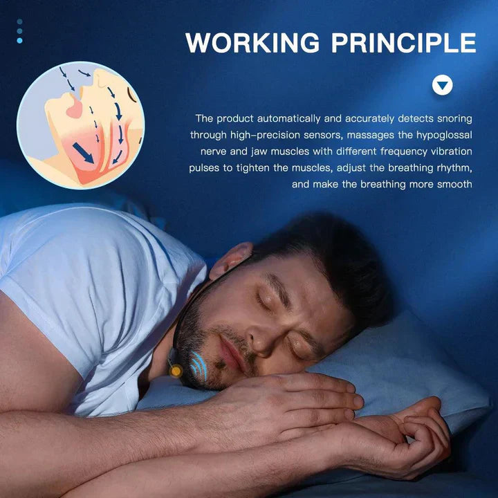Snooze Smart Device | Anti-Snoring, USB Rechargeable