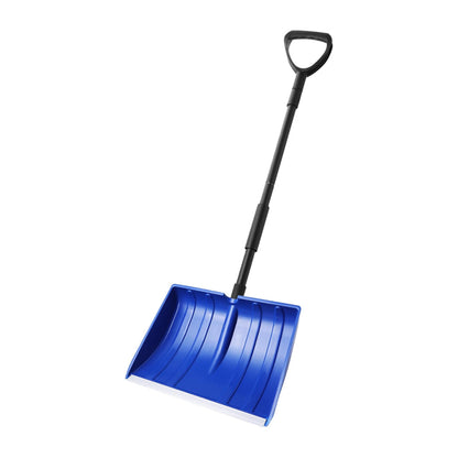 Adjustable Snow Shovel with Wide Blade for Efficient Snow Removal | Versatile Tool for Driveways and Sidewalks