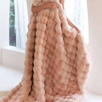 SnugWrap | Manta de felpa de lujo con forro polar ultrasuave | Comodidad para todas las estaciones para veladas acogedoras