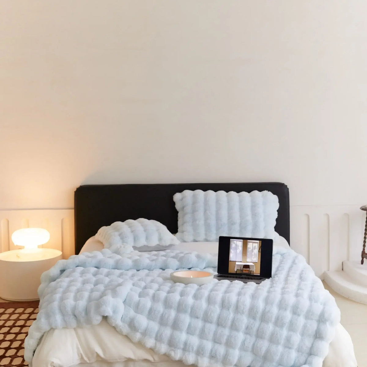 SnugWrap | Manta de felpa de lujo con forro polar ultrasuave | Comodidad para todas las estaciones para veladas acogedoras