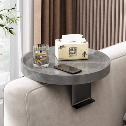 Sofara Armrest Tray Table - Solid Wood, Adjustable Design
