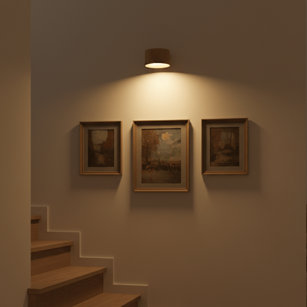 Sola Wall Sconce Light - Wireless ABS, Remote Control