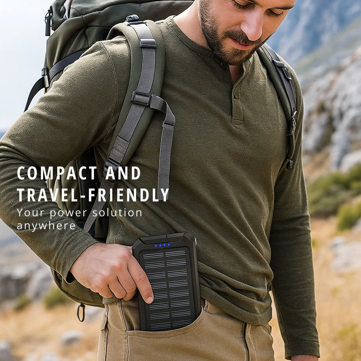 SUNCORE – Solar Power Bank for Dependable Travel Energy