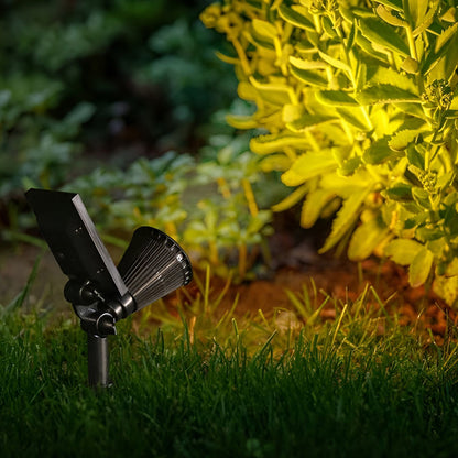 Solar Powered Waterproof Spotlights – Modern Landscape Accent Lights