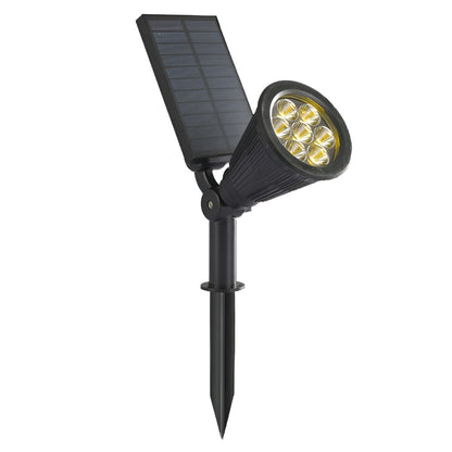 Solar Powered Waterproof Spotlights – Modern Landscape Accent Lights